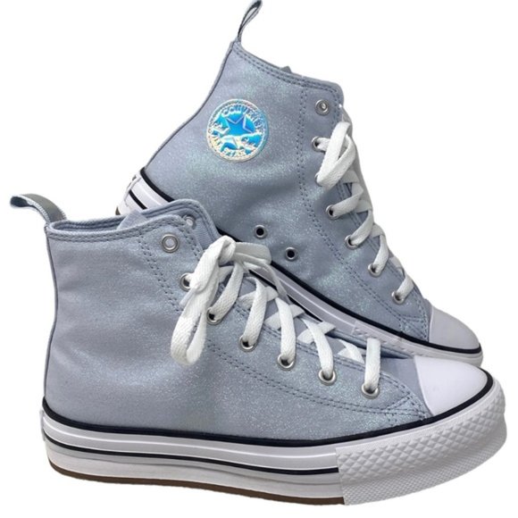 Converse Shoes - Converse Ctas Eva Lift Platform Women Kids Canvas Gray High Shoes Skate A03617C
